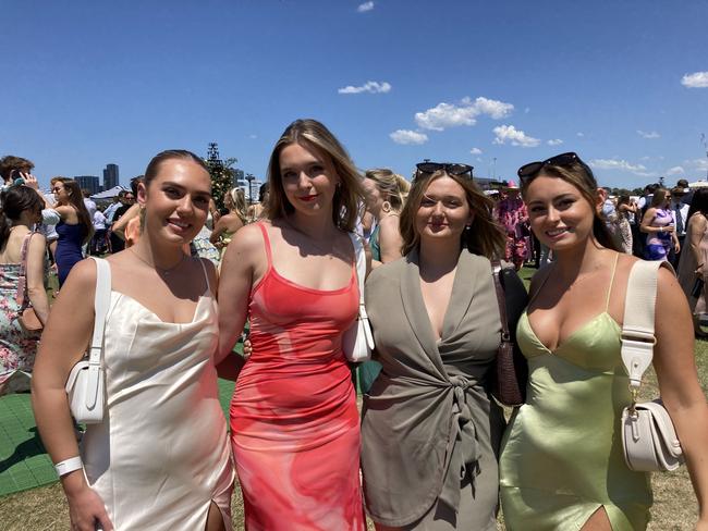 Katherine Patient, Molly Wilson, Ellie Brace and Sophie Connell