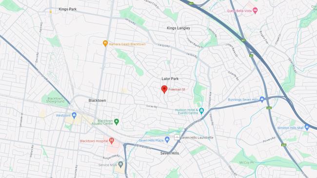 Two young boys and a baby girl were killed in a fire on Freeman Street, Lalor Park. Picture: Google Maps