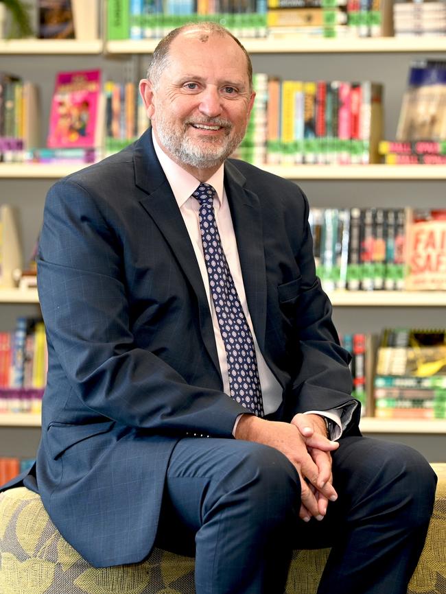 Outgoing St Andrew's Lutheran College principal David Bliss. Picture: Supplied