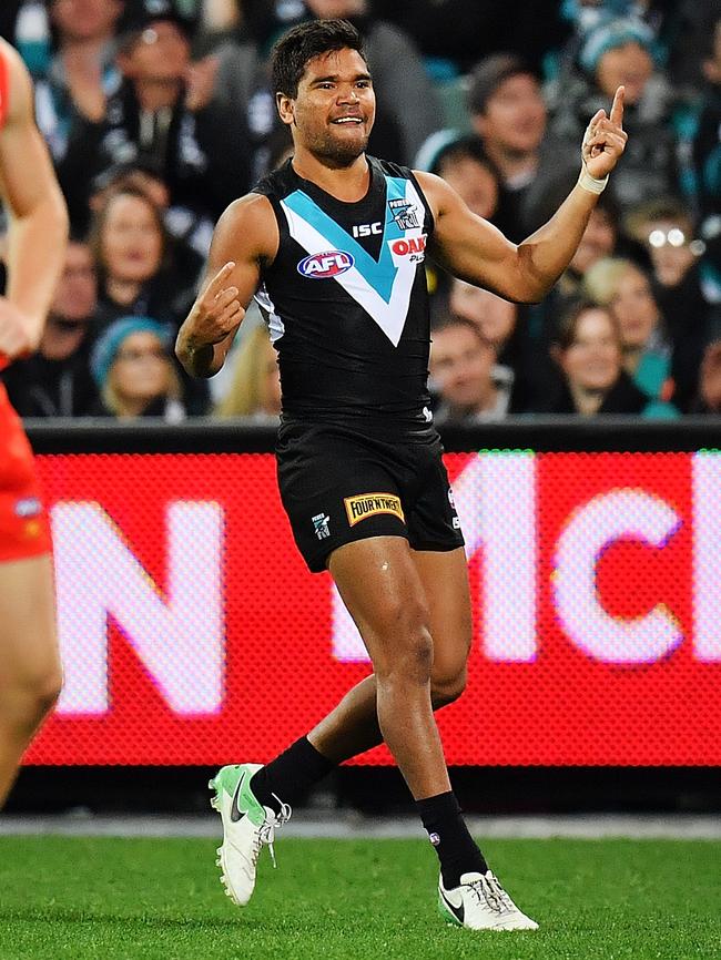 Port Adelaide’s Jake Neade. Picture: Daniel Kalisz/Getty Images