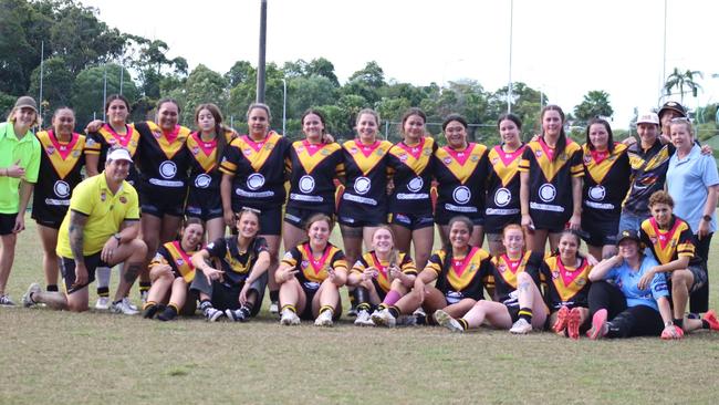 Caboolture Snakes 2024 women's team. Picture: Tegan Schefe Photography.