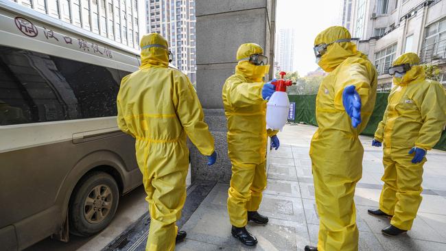 The death toll in the COVID-19 epicentre in Wuhan had a sudden rise last week. Picture: AFP