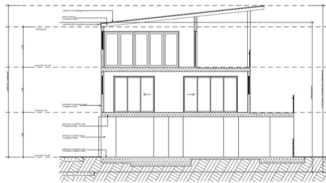 Plans for the proposed mixed-use development.