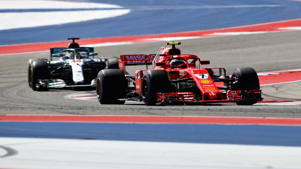 Kimi Raikkonen ended the longest drought between two race victories in F1 history at the United States Grand Prix.