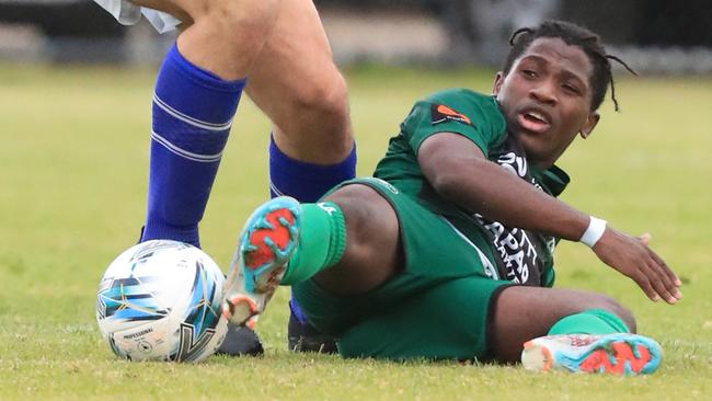 Bentleigh Greens match-winner Manase Abandelwa. Picture: Mark Wilson