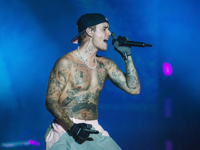 Justin Bieber caused a stir when he visited Noosa. Picture: Joseph Okpako/WireImage