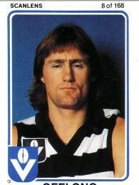 Michael Turner on a Scanlens Footy Card.