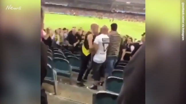 Ugly brawl mars AFL season opener