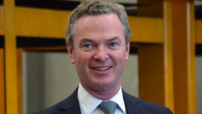 Christopher Pyne described the existing school funding measures as ‘Conski’.