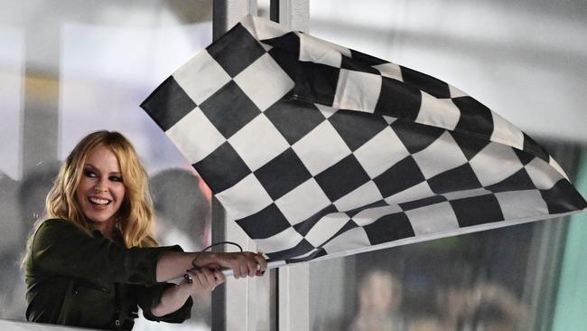 Start your ARIA engines; Minogue has five nominations for this year’s gongs. Picture: Getty.