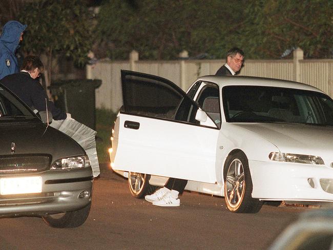 He was shot at close range as he got out of his car, returning home from a drug delivery.