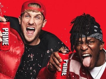 Social media and WWE Superstar Logan Paul with Prime (energy drink) Source: Instagram/loganpaul-Prime