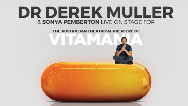 Dr Derek Muller will appearing at the Australian premiere of Vitamania: The Sense And Nonsense Of Vitamins.