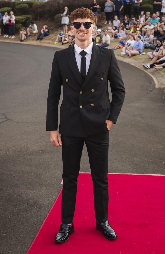 Hoshyar Khdhir at Harristown State High School formal at Highfields Cultural Centre, Friday, November 17, 2023. Picture: Kevin Farmer