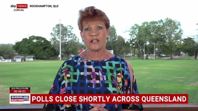 Queensland 'could end up with a Greens-Labor government': Pauline Hanson