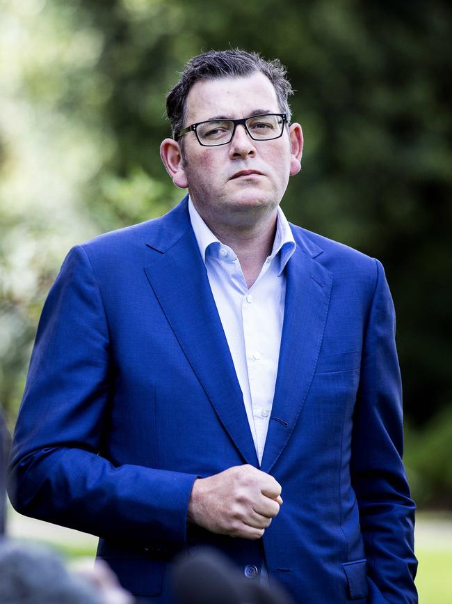 Premier Daniel Andrews. Picture: Nicole Cleary