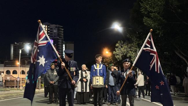 Crowds have gathered at the Broadwater Parklands in Southport for The Dawn Service.