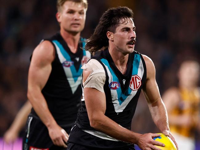 Lachie Jones was big for Port. Picture: Getty Images