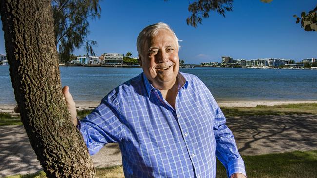 Mining magnate Clive Palmer has spent more than $30,000 in Facebook adverts this election. His United Australia Party has spent more than $15.2 million on election ads with Google, including $1 million in just one week. Picture: Nigel Hallett.