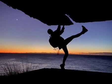 A photograph of Annika Ferry, 21, of Balgowlah, taken just moments before she fell and died from a head injury at an abandoned military building at Bluefish Pt, on Sydney's North Head. The image was given to the Manly Daily by Ms Ferry's family.