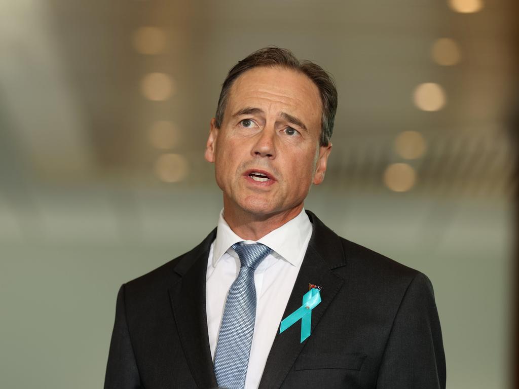 Greg Hunt says the projects had the ‘potential to transform outcomes for people’ living with diseases, including COVID-19. Picture: NCA NewsWire/Gary Ramage