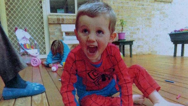 William was abducted outside his grandmother’s house in Kendall while wearing his Spider-Man suit. Picture: Nathan Edwards