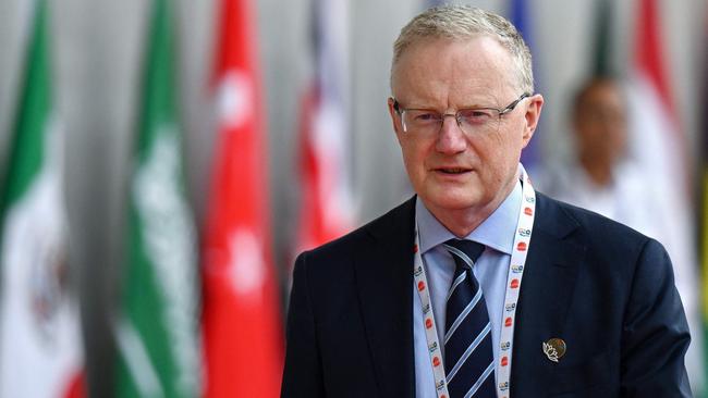 Departing RBA governor Philip Lowe. Picture: AFP