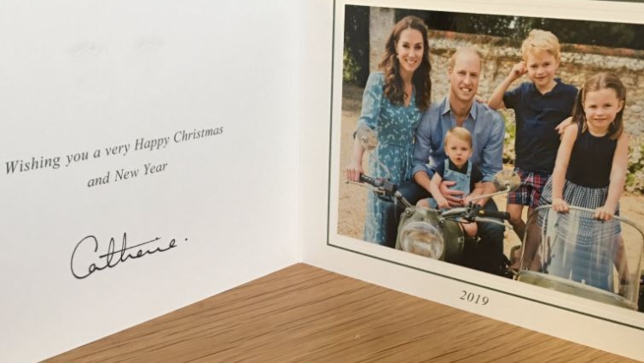 Kate and William share 2019 Christmas card showing Prince