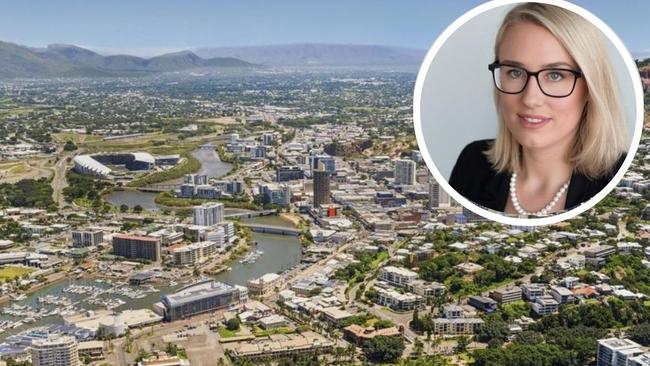 CoreLogic Australia economist Kaytlin Ezzy has highlighted Townsville's strongly performing property market. Picture: Supplied.