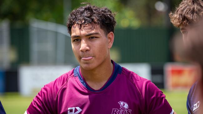 Qld Reds U16 action. Pic Tom Primmer.