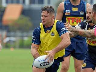 IN BLACK AND WHITE: Gold Coast Titans hooker Mitch Rein will be starting at hooker for the Tweed Seagulls this weekend. Picture: Patrick Woods