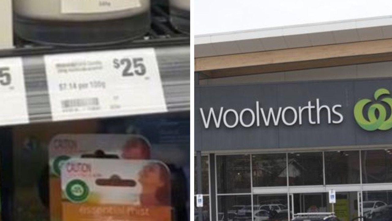 Kupujący w Woolworths płacą 25 dolarów za fantazyjną świecę Glasshouse