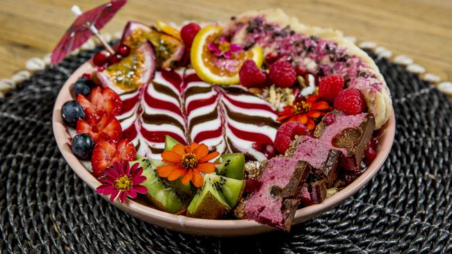 Cardamom Pod, Southport, Cherry Ripe Smoothie Bowl Picture: Jerad Williams