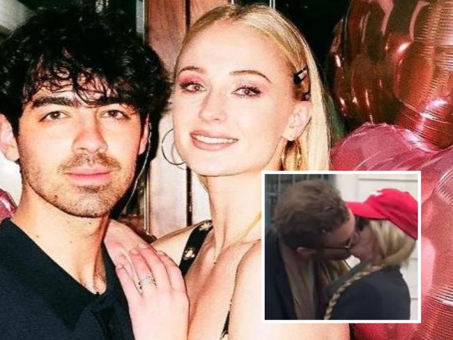 Sophie Turner has well and truly moved on from Joe Jonas, and was spotted making out with a UK aristocrat in Paris.