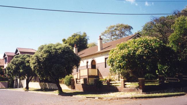 The childhood home of Scott Morrison on Evans Street, Bronte.