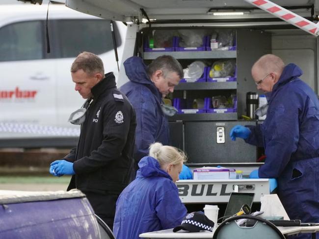 Homicide Squad detectives are investigating the suspected murder of a 61-year-old woman at her Byford home. Picture: ABC