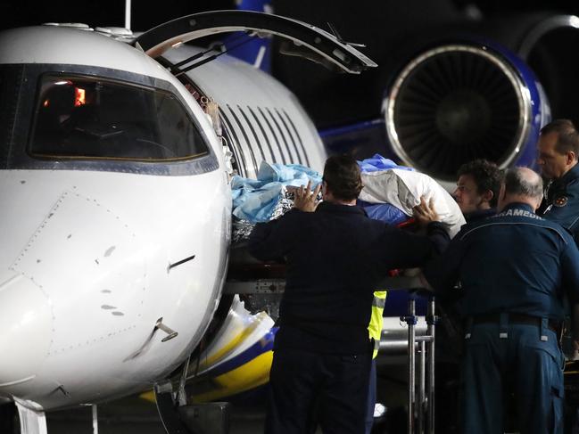 Townsville’s LifeFlight aeromedical crew flew 153 missions in FY24, helping 322 people and achieving a 13 per cent increase from the 284 people helped in the previous financial year. Picture: Josh Woning