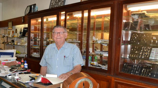Paul Molloy in his Flinders St shop.