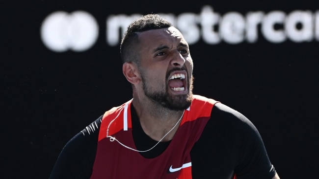 Nick Kyrgios has unloaded on the media and fellow Australian tennis player Max Purcell in an Instagram tirade in the early hours of Monday morning. Picture: Getty Images