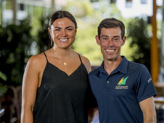 Sports Gold Coast  & the GC Sporting Hall of Fame media call at Southport Sharks to announce  this year's Awards. Athletes  Millie Boyle (League & Union) and  Mat Belcher (Sailing) .   Picture: Jerad Williams