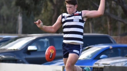 Lockington-Bamawm United ruckman Tyler Phillips. Picture supplied.