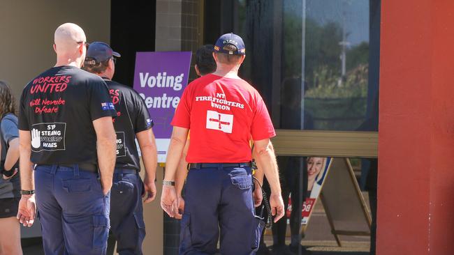 Polls have opened, here’s where you can vote across the Northern Territory this election. Picture: Glenn Campbell