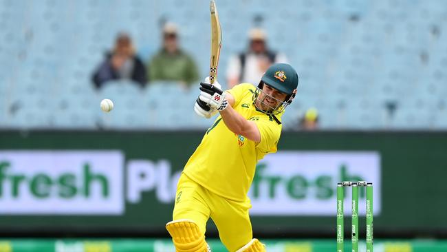 Travis Head’s sparkling hundred was in front of a paltry crowd at the MCG last Tuesday. Picture: Quinn Rooney/Getty Images