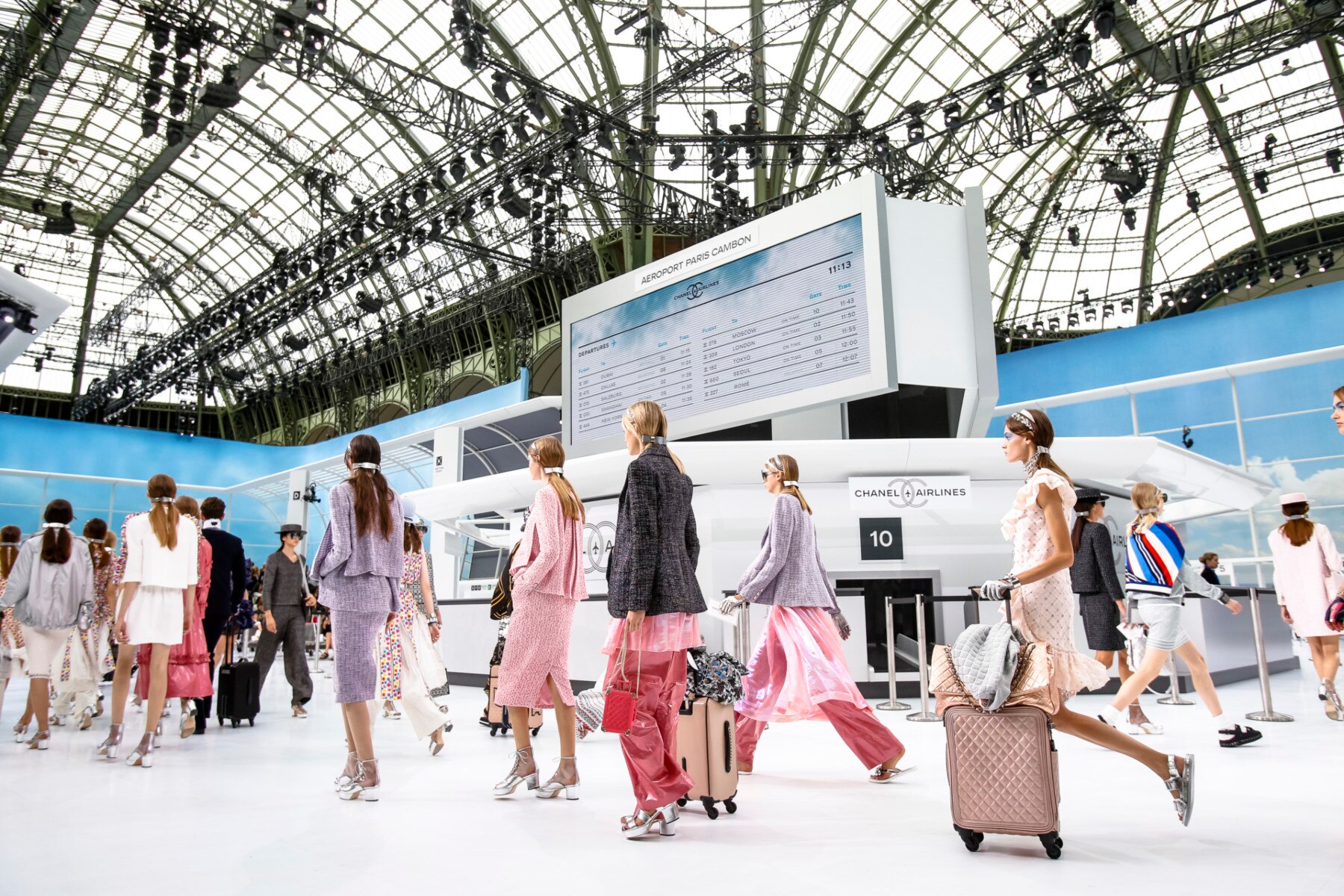 What it was really like to attend that Chanel Airlines show: everything to  know - Vogue Australia