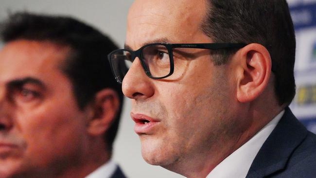 Ex-director Richard Wilson believes Victory president Anthony Di Pietro should stand down. Picture: AAP Image/Michael Dodge