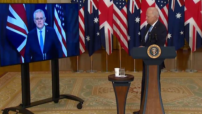 Scott Morrison introduces new nuclear defence deal