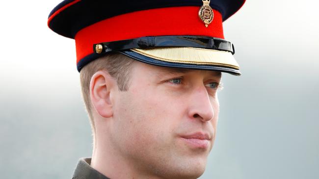 Prince William at the Royal Military Academy Sandhurst, 2018. Picture: Getty Images