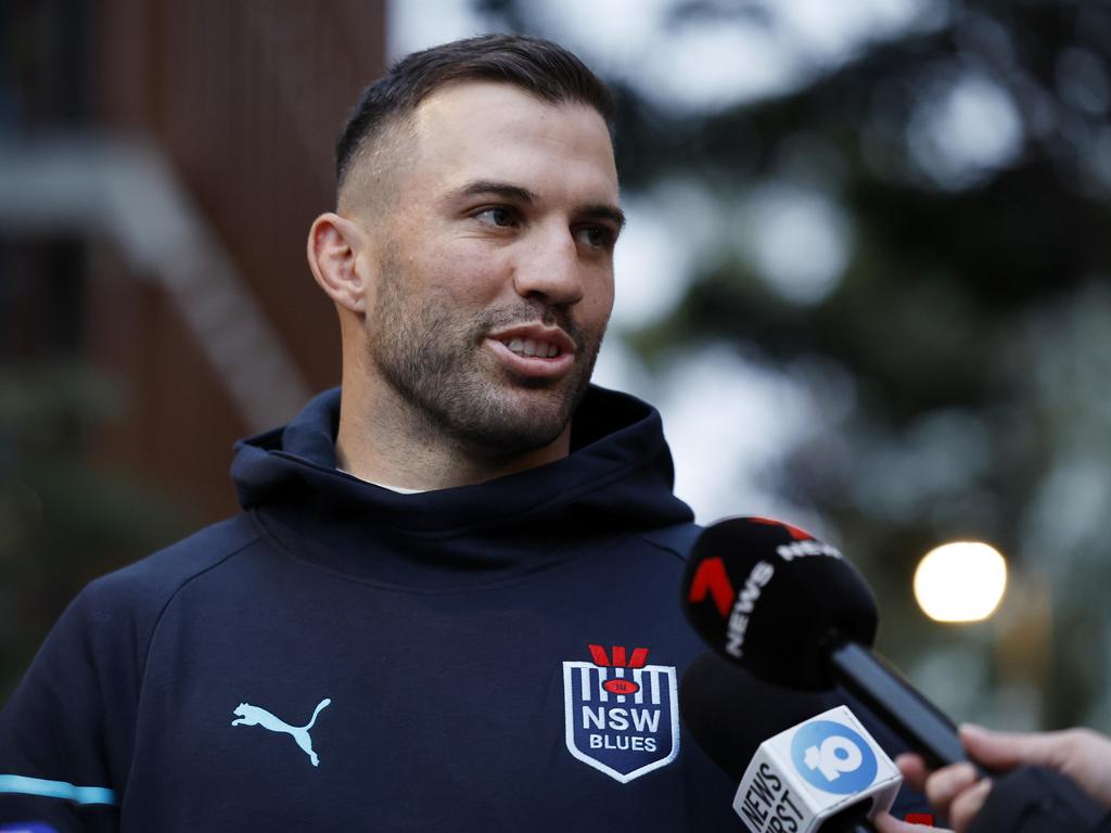 James Tedesco has been called into NSW camp. Picture: Jonathan Ng