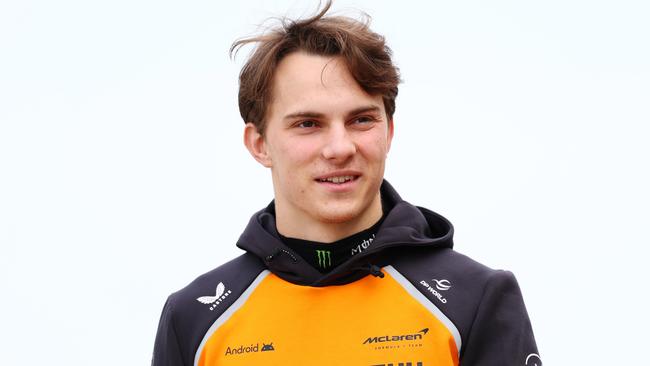 BAHRAIN, BAHRAIN - FEBRUARY 26: Oscar Piastri of Australia and McLaren looks on during day one of F1 Testing at Bahrain International Circuit on February 26, 2025 in Bahrain, Bahrain. (Photo by Clive Rose/Getty Images)