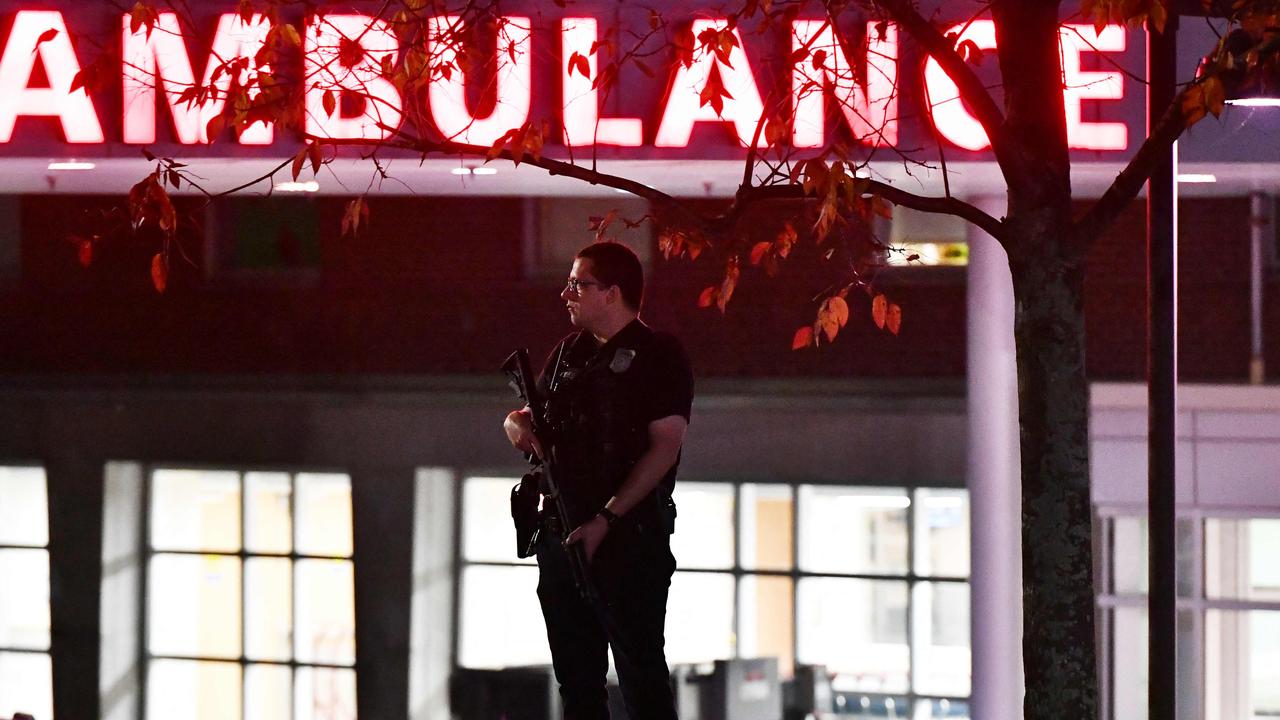 Over 20 people have reportedly been killed and “many more” injured. Picture: Joseph Prezioso/AFP